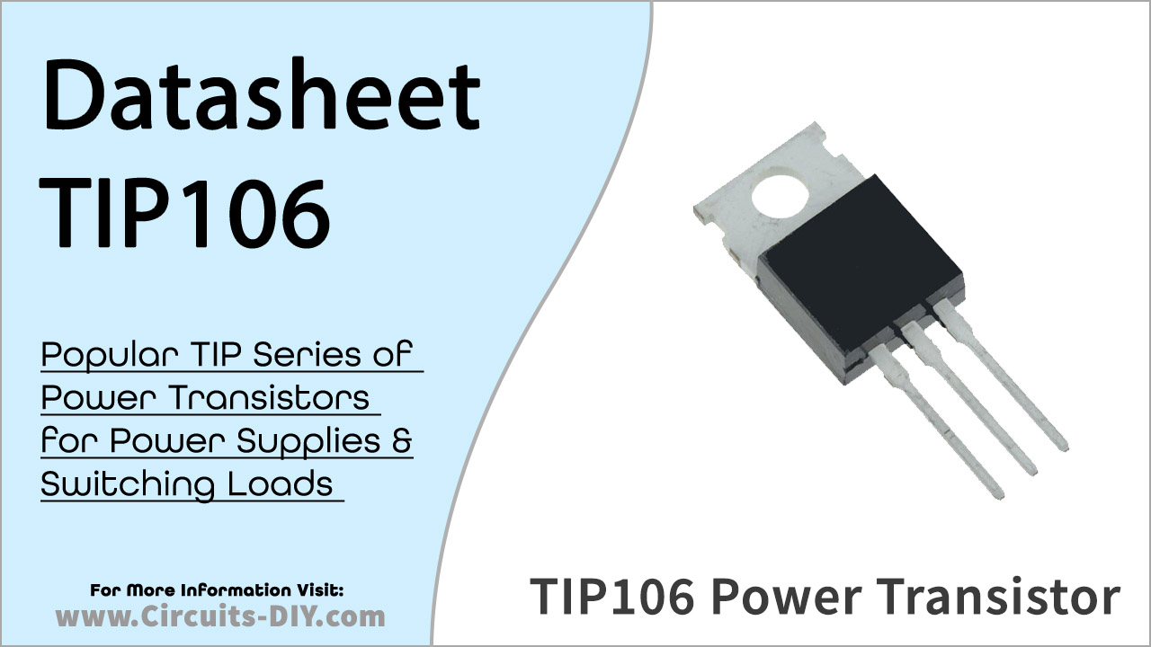 TIP106 PNP Power Darlington Transistor Datasheet