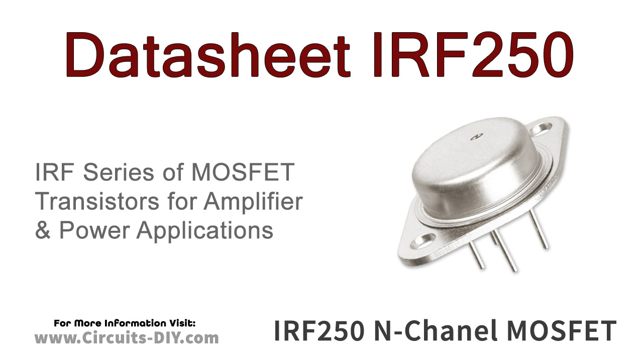 IRF250 30A 200V NChannel Power MOSFET Datasheet
