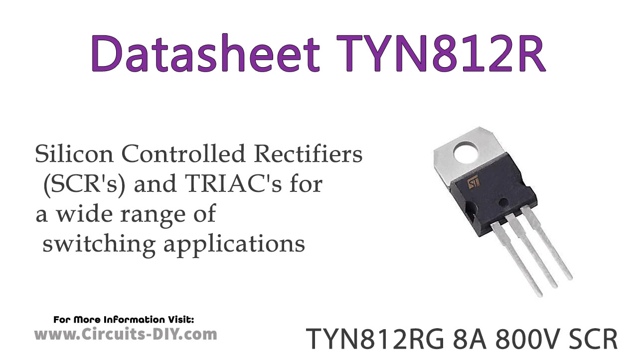 TYN812RG 8A 800V SCR Datasheet