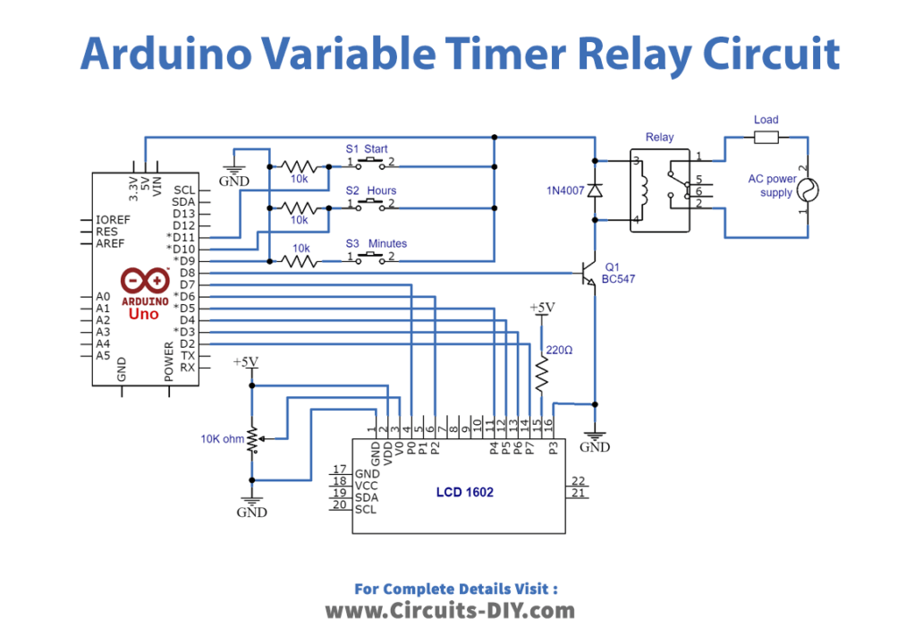 Arduino Variable Timer Relay