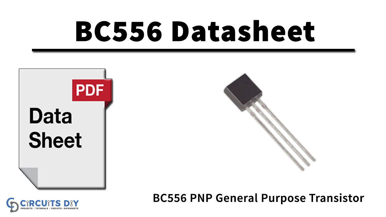 BC556 PNP General Purpose Transistor Datasheet