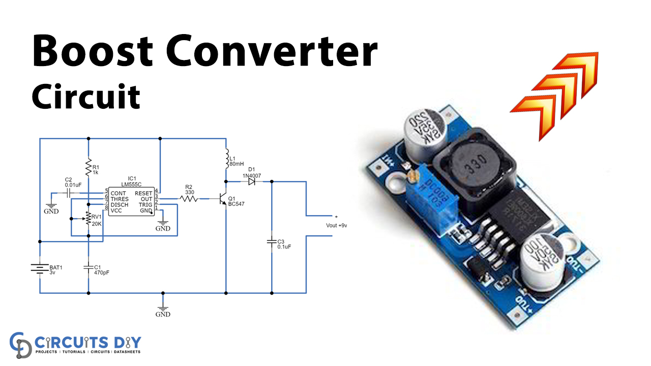 5v To 12v Boost Converter Circuit Diagram - Circuit Diagram