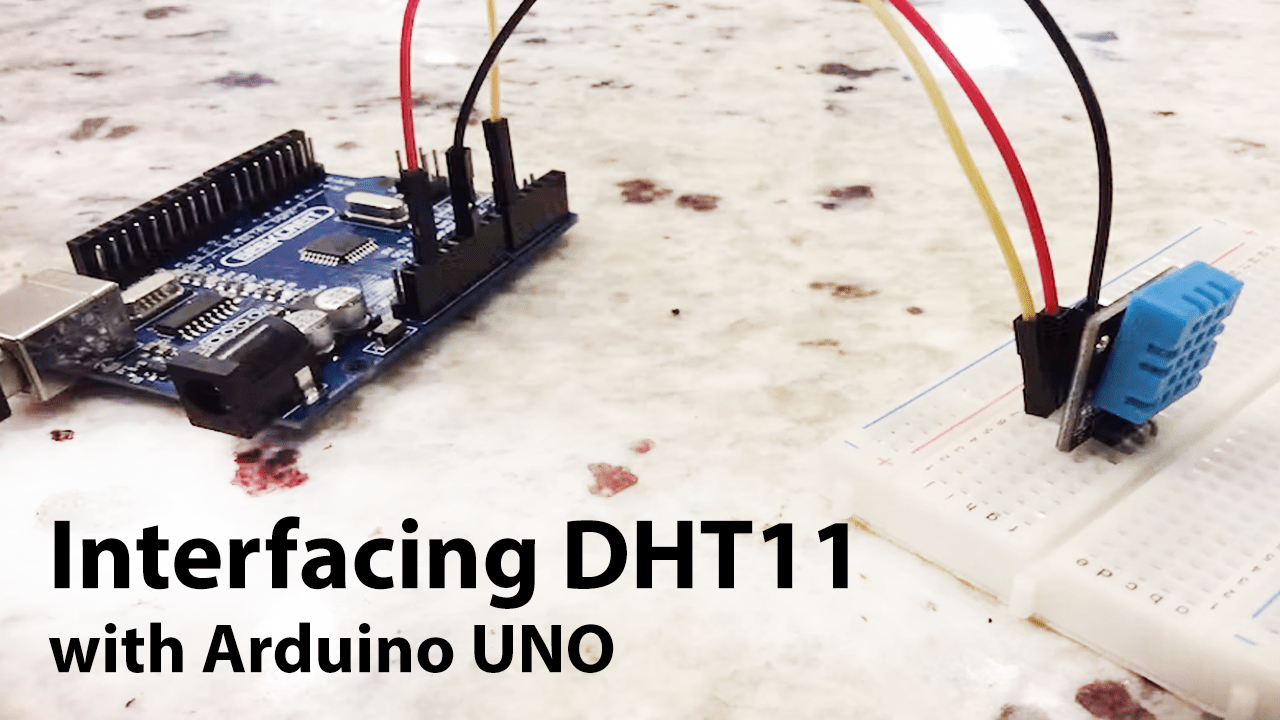 DHT11 Temperature/Humidity Sensor with Arduino