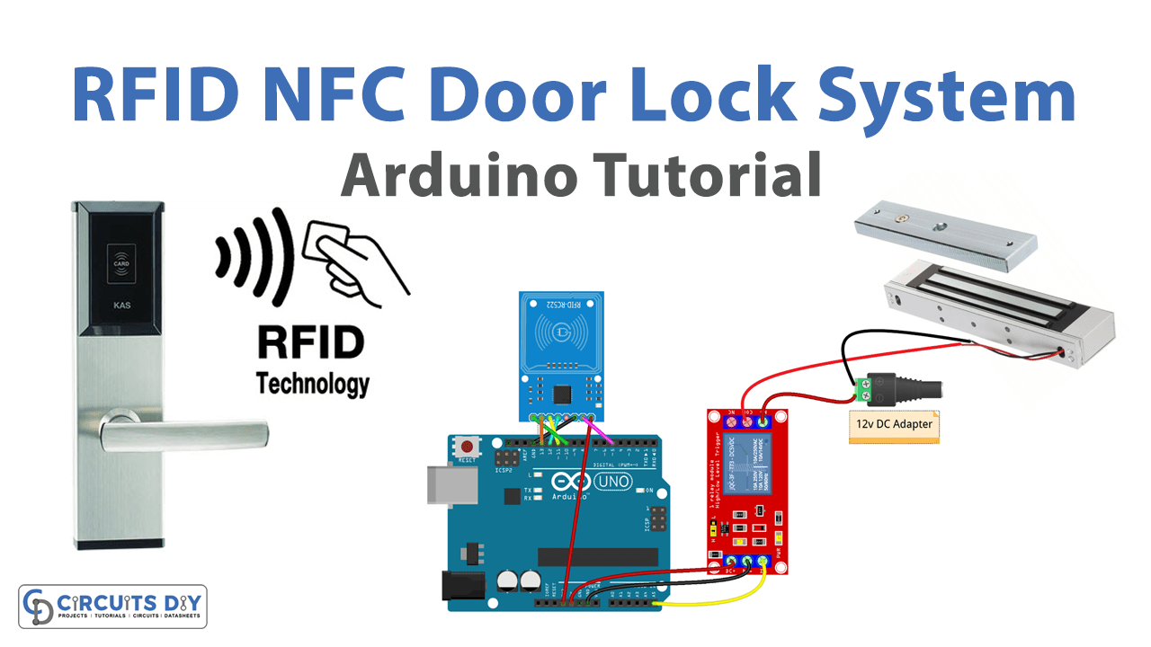 RFID NFC Door Lock System Arduino Tutorial
