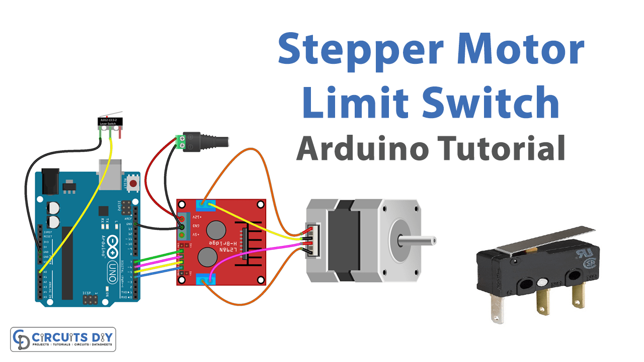 Stepper Motor and Limit Switch Arduino Tutorial