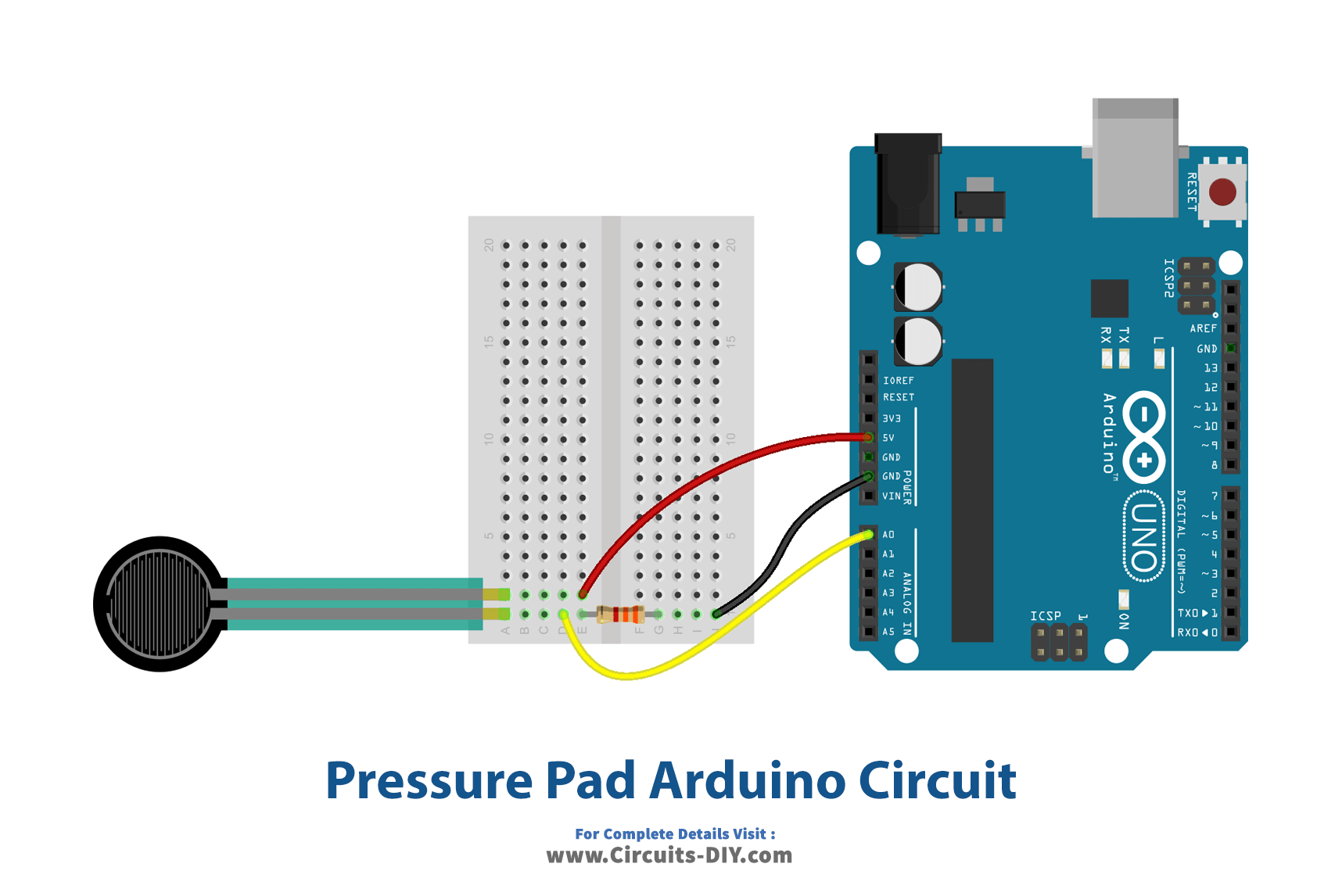 Interfacing Pressure Pad with Arduino