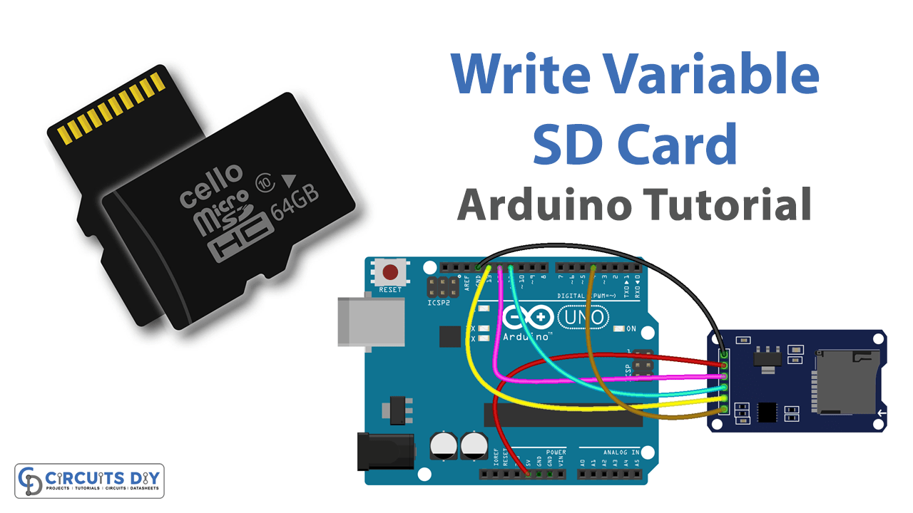 Write Variable to SD Card Arduino Tutorial