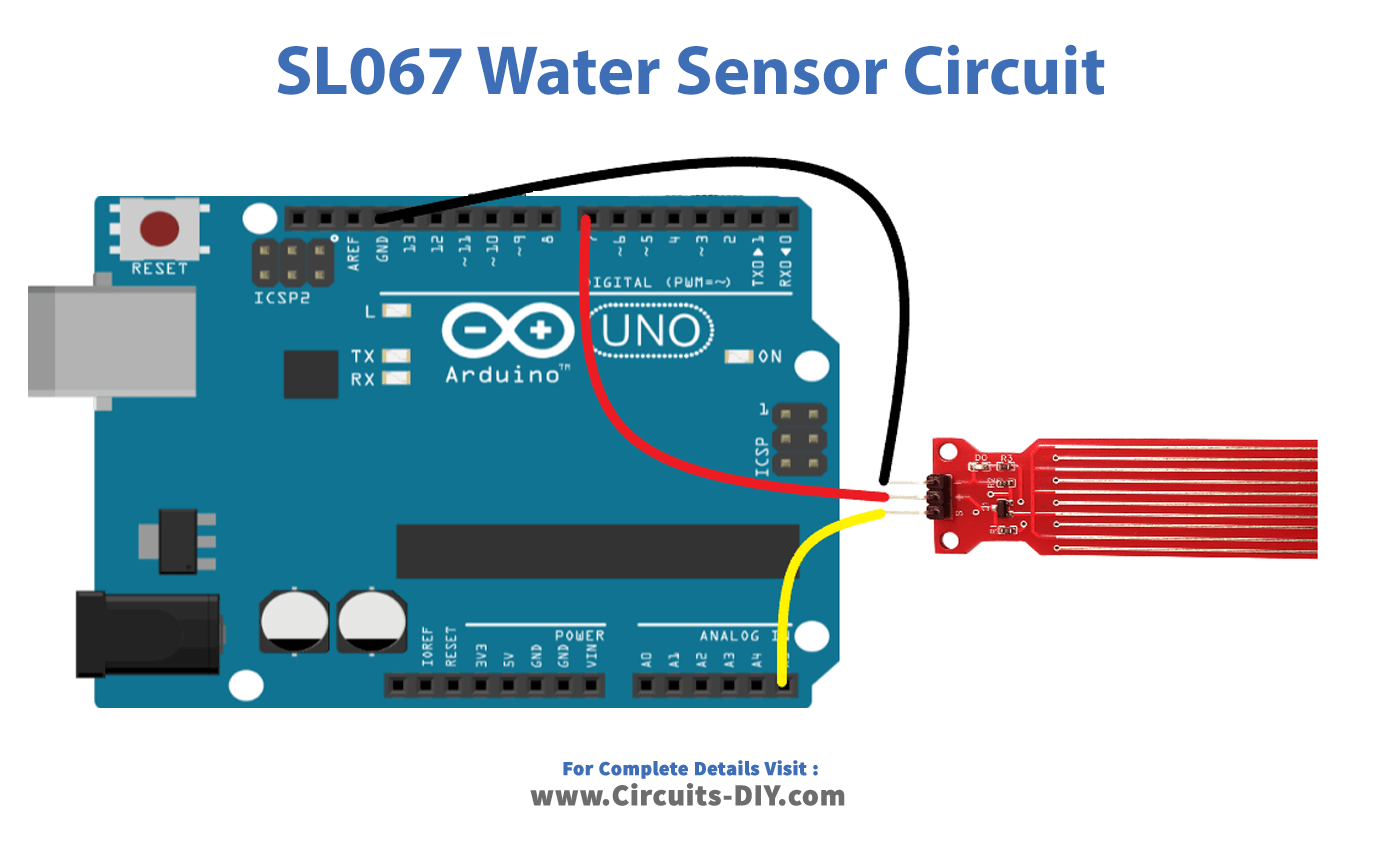 Solu SL067 Water Sensor Arduino Tutorial