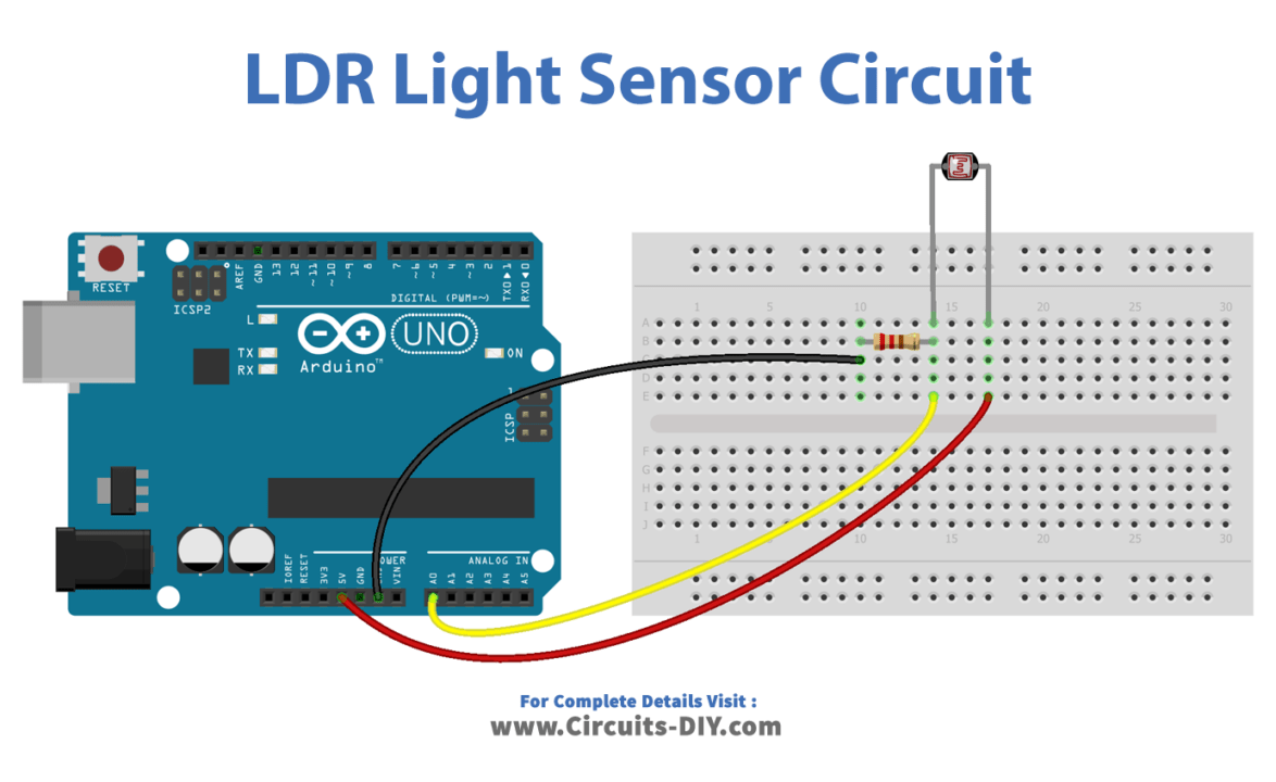 LDR Light Sensor Arduino Tutorial