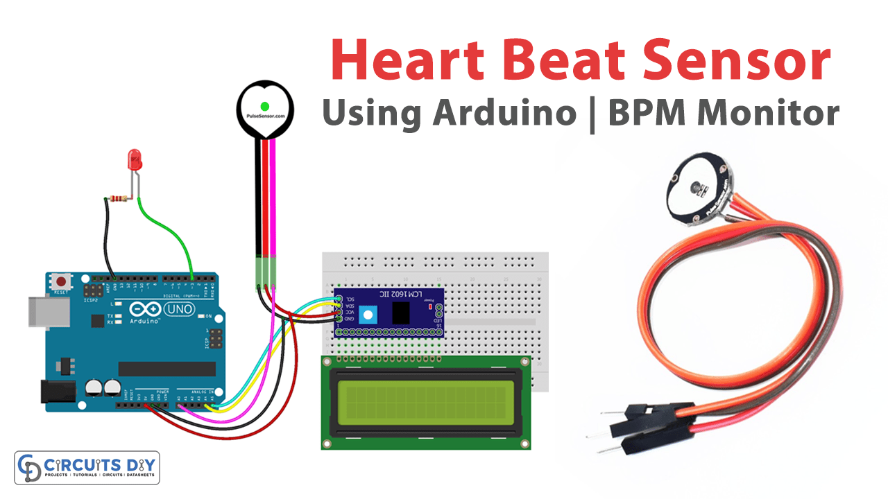 Heart Beat Sensor Using Arduino BPM Monitor