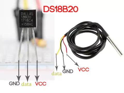 Interfacing DS18B20 Temperature sensor with Arduino,ESP8266 and ESP32