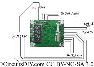 Mp3 Player Circuit Diagram