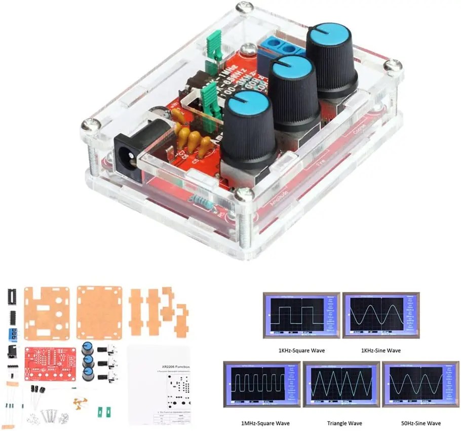 DIY Signal Generator Kit - Function Generator Soldering Project