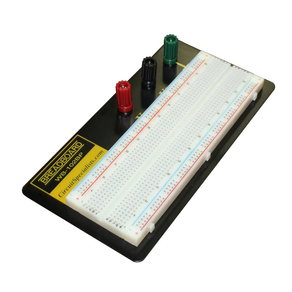 Breadboard Kit with Binding Posts 830 tiepoints WB102BP Circuit