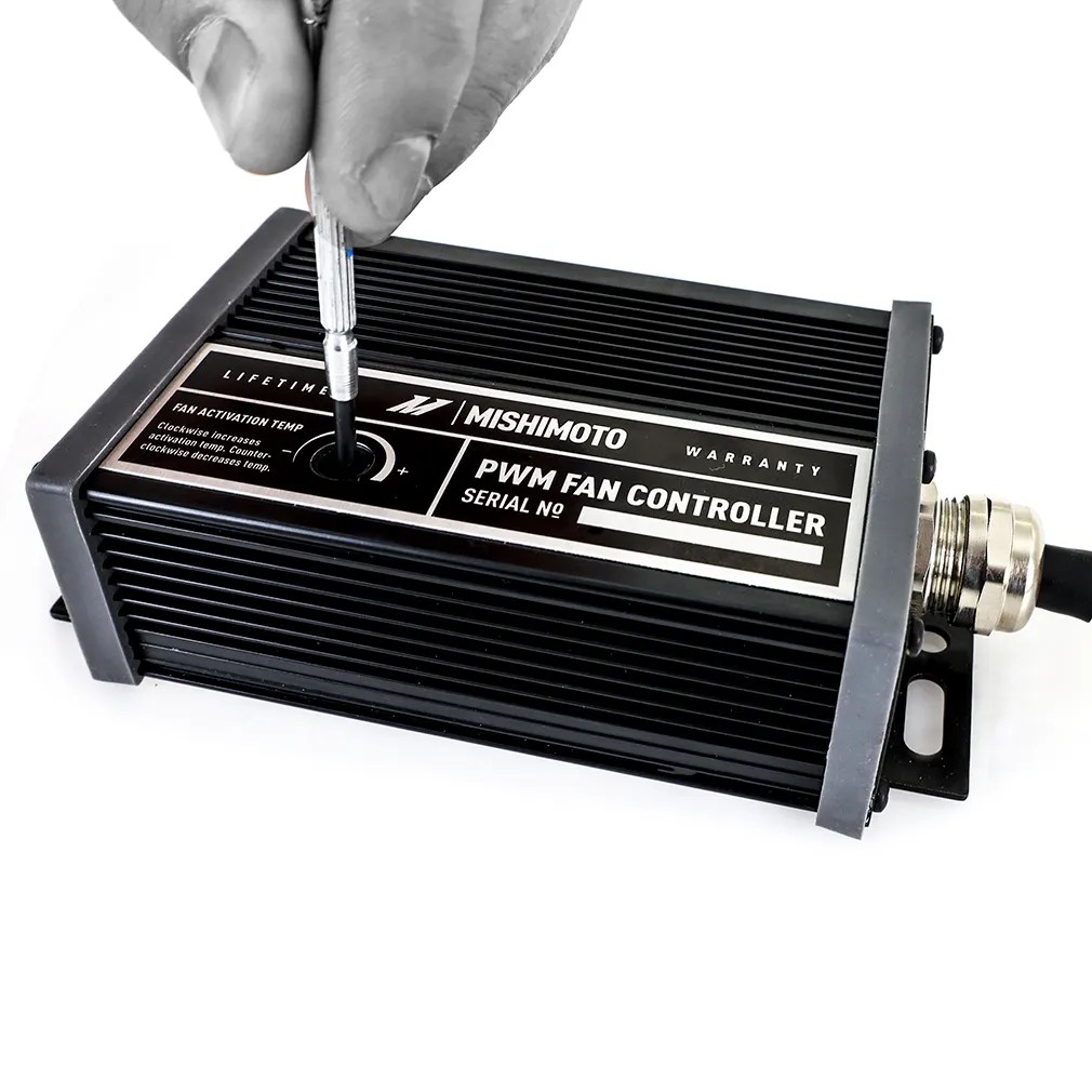 MMFAN-PWM-UBK - Mishimoto Universal Pulse-Width Modulated (PWM) Fan