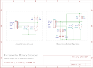 Interfacing Incremental Rotary Encoder with Arduino - CIRCUITSTATE