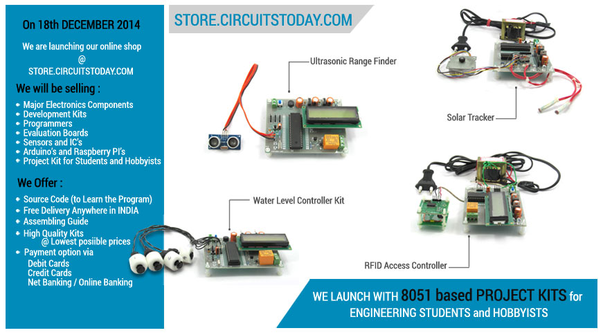 Online Store to Buy Electronic Components and Project Kits