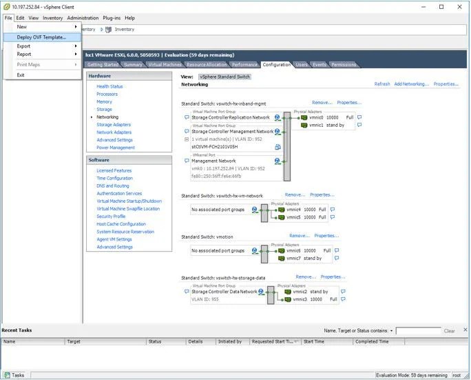 Install Virtual Cisco Unified SIP Proxy (vCUSP) on a VMWare ESXi host