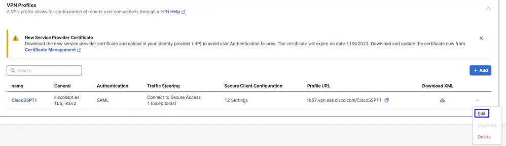 Troubleshoot Secure Access Error “VPN Establishment Capability for