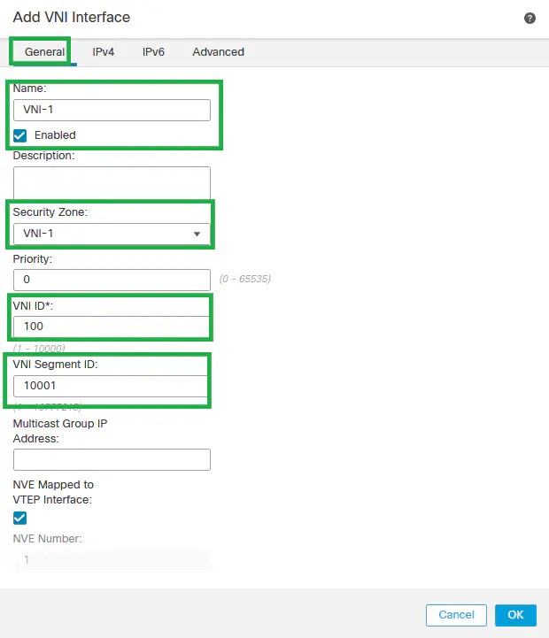 Configure VXLAN Interfaces on Secure FTD with Secure FMC Cisco