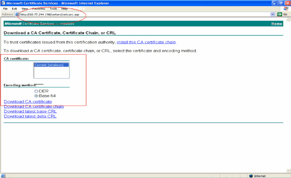 Local EAP Authentication on the Wireless LAN Controller with EAPFAST