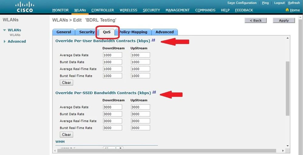Cisco ios xe limit bandwidth on interface lasemtx