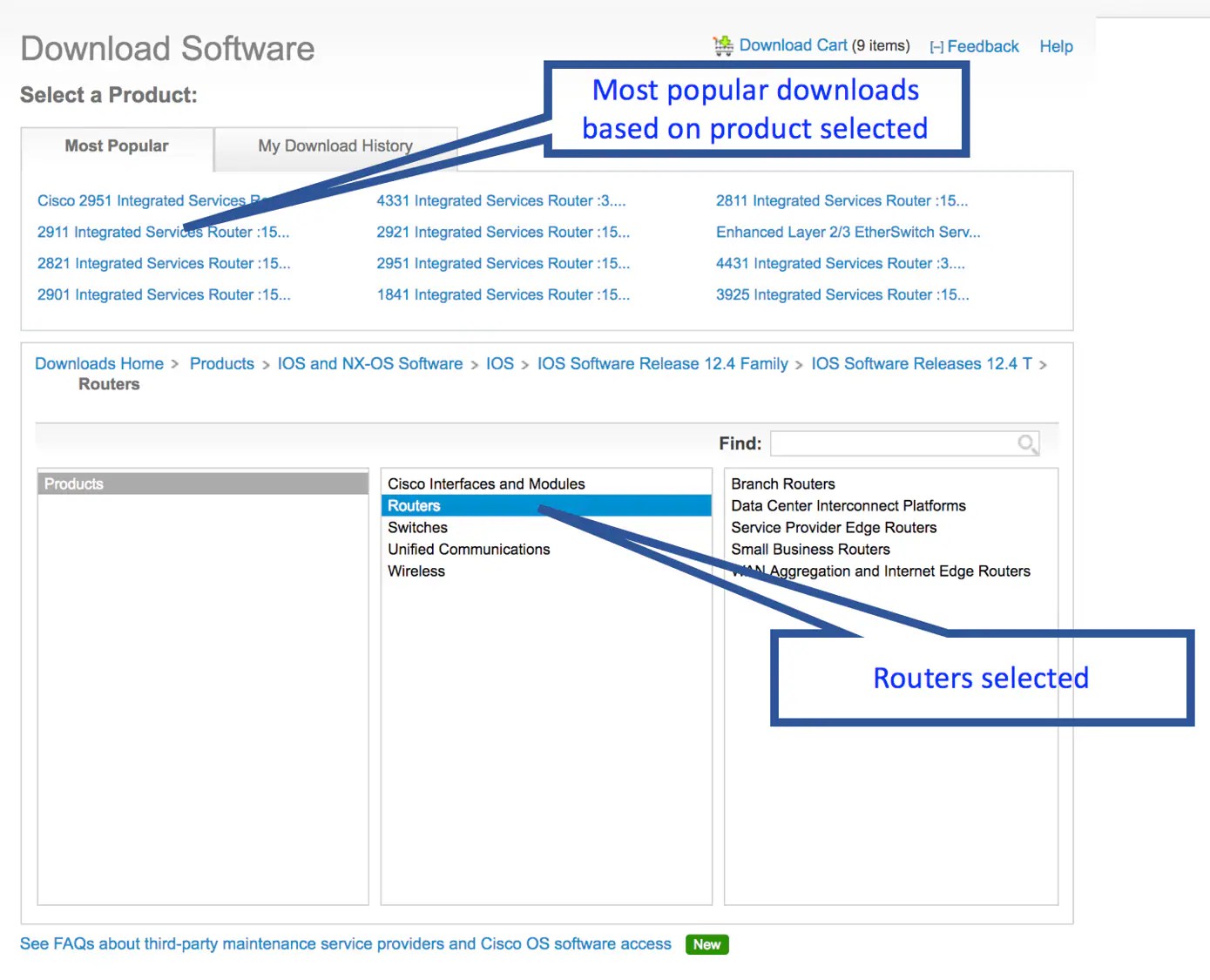 Cisco Software Downloads Help & FAQ