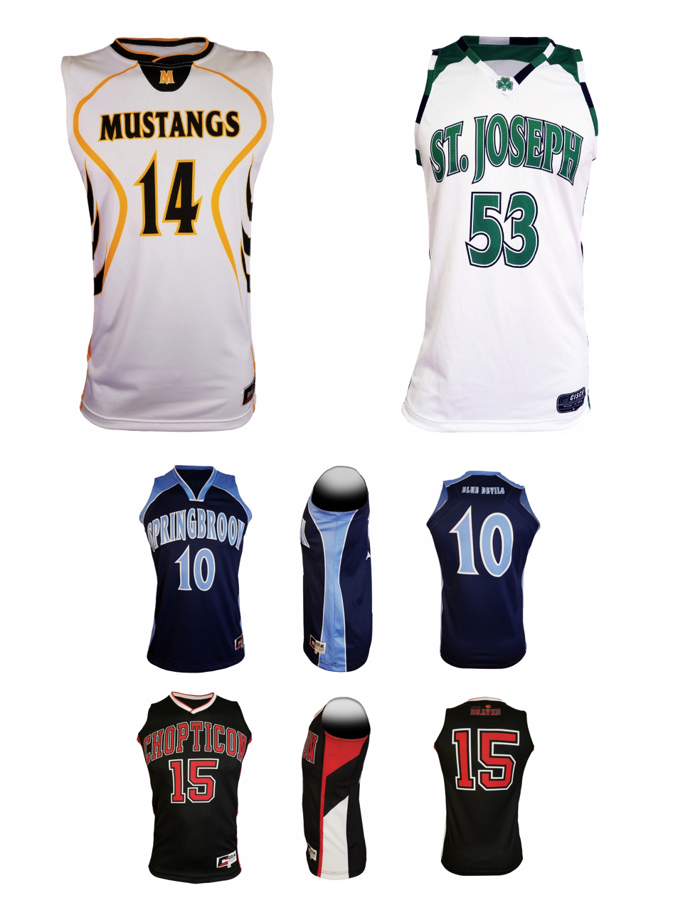 Custom Basketball Team Shirts