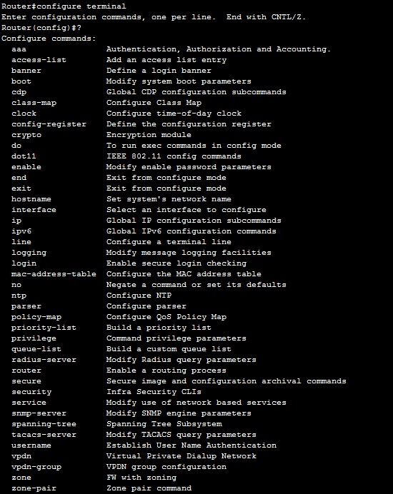 Global Configuration Commands » CiscoForAll