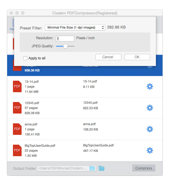 Free PDF Compressor: Reduce Your PDF Size on Mac iMyMac
