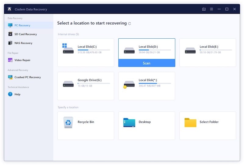 How to Recover Unsaved, Deleted or Overwritten Excel File on Windows 10