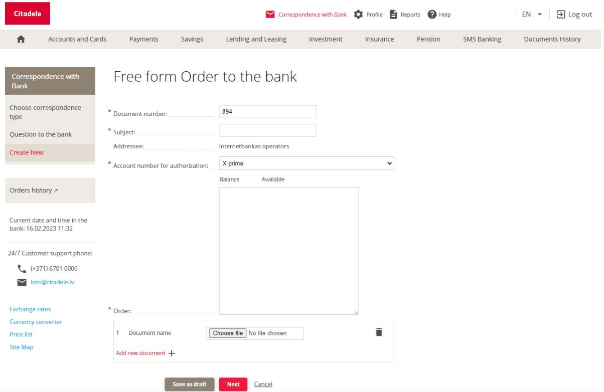 How do I reduce the credit limit on my card? Bank Citadele