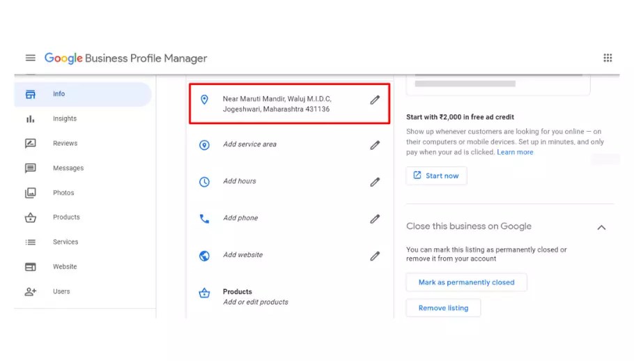 How to Change Business Address on Google StepbyStep Guide