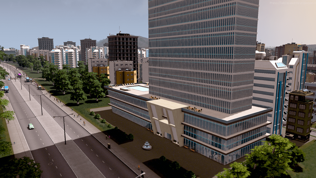 Executive Hotel Cities Skylines Mod download