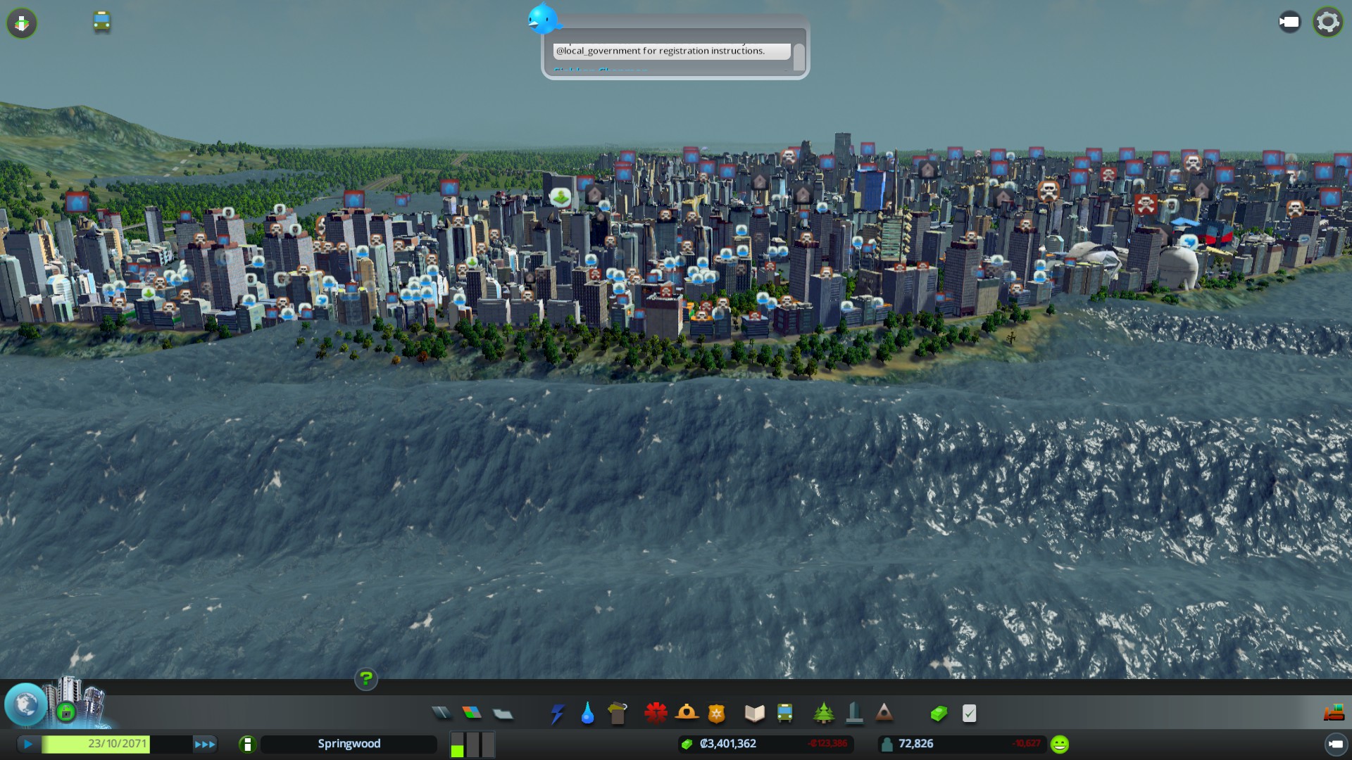 MegaTsunami Disaster (Water Spawner) Cities Skylines Mod download