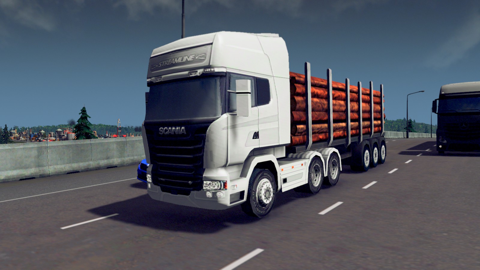 Scania R Streamline, wood Cities Skylines Mod download