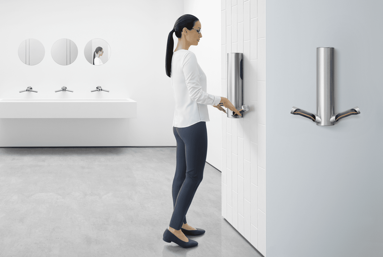 Dyson Airblade 9kj Hand Dryer HEPA Filter Sleek Powerful