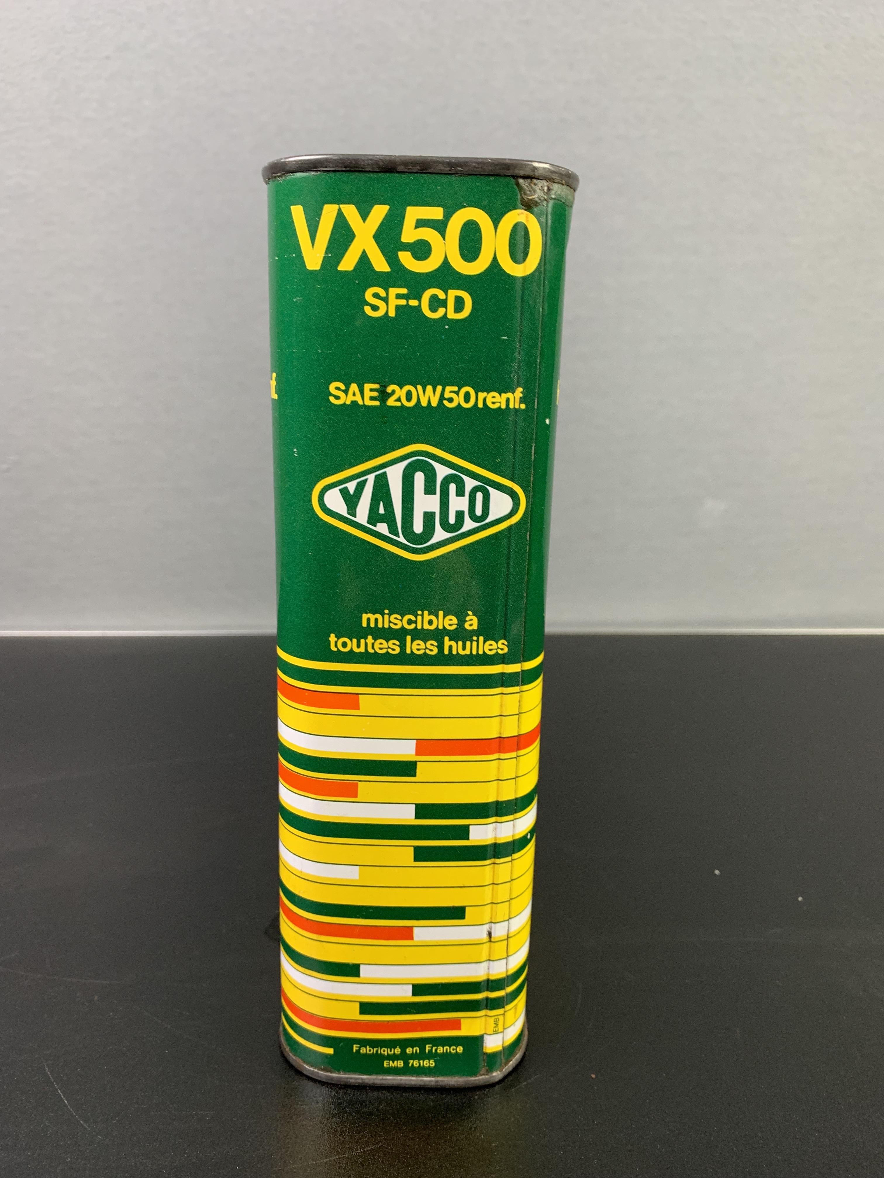 Yacco 2 liter olieblik VX500 Bih23001 Citroworld