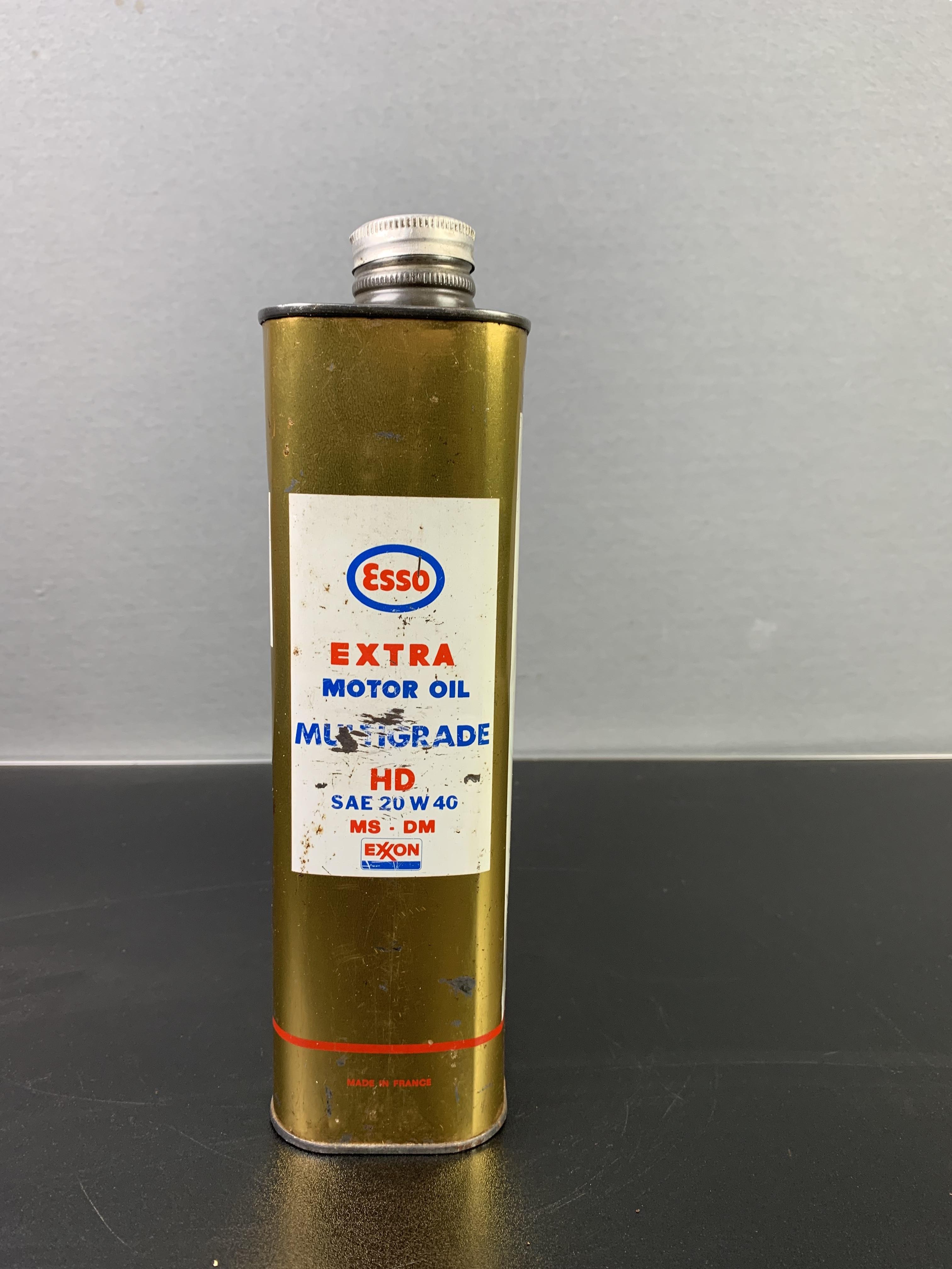 Esso 2 liter can, Esso extra motor oil Bih23003 Citroworld