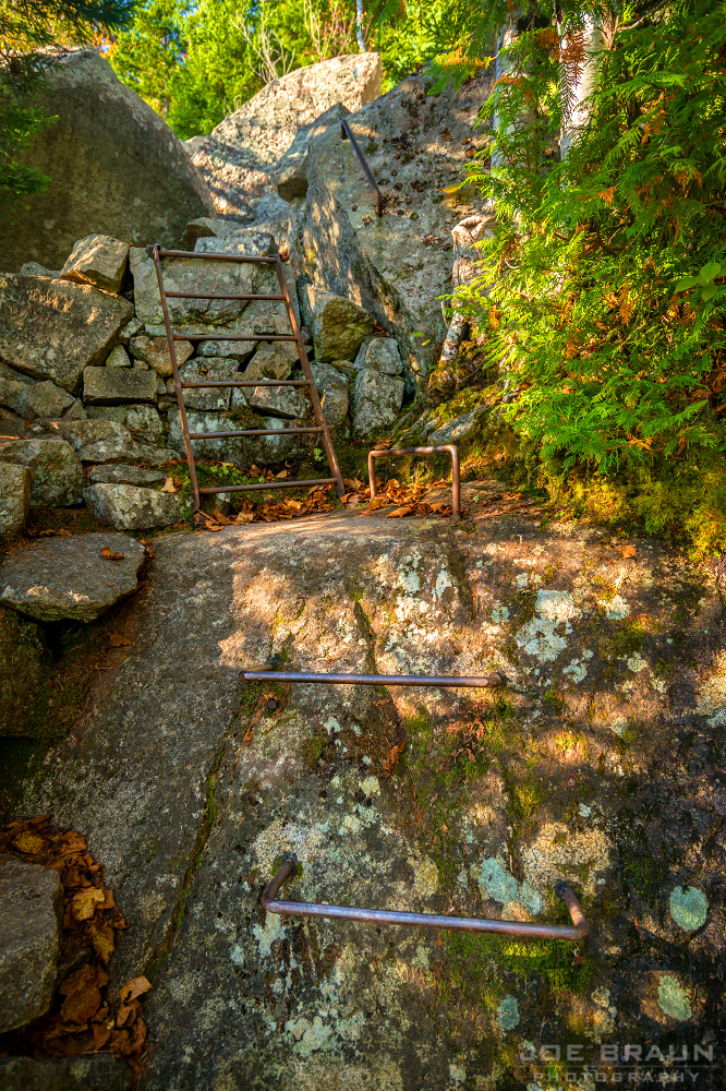 Perpendicular Trail to Mansell Mountain Joe's Guide to Acadia
