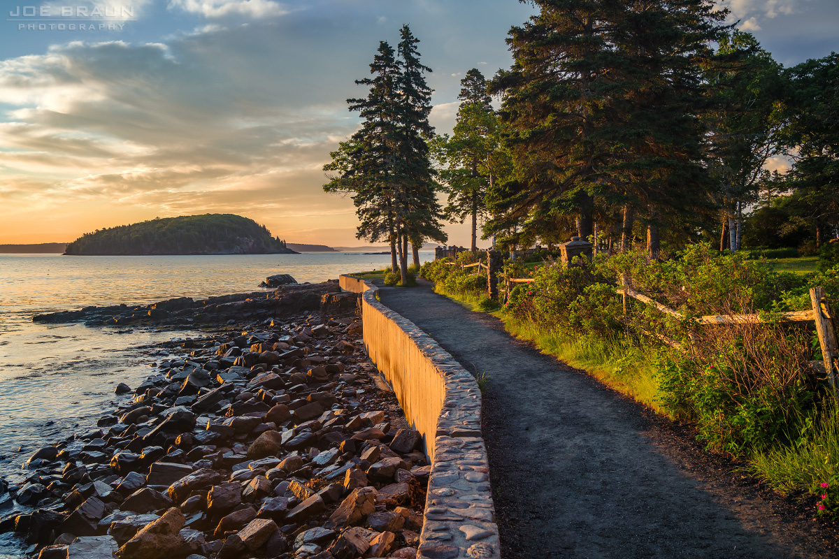Bar Harbor Shore Path Joe's Guide to Acadia National Park