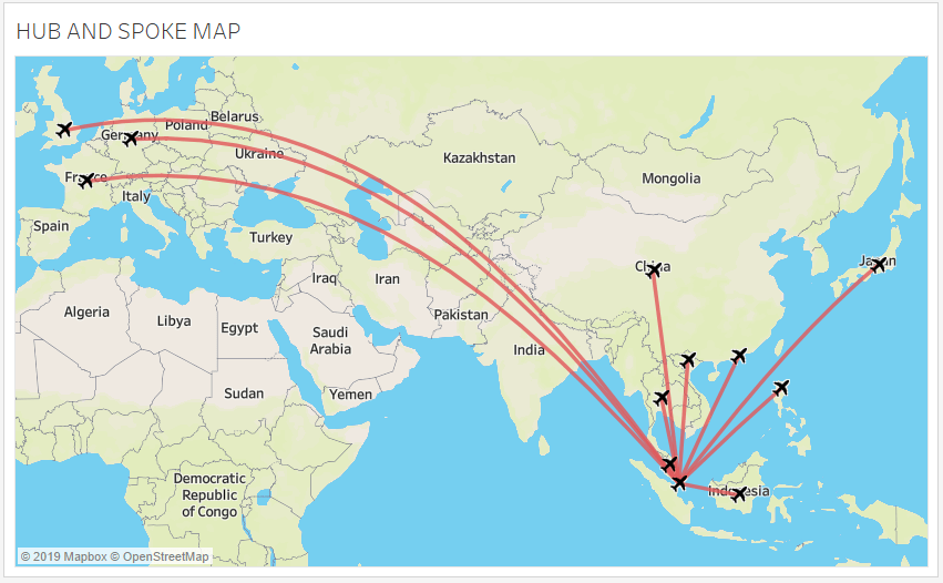 Hub and Spoke Mapping Plots In Tableau Cittabase