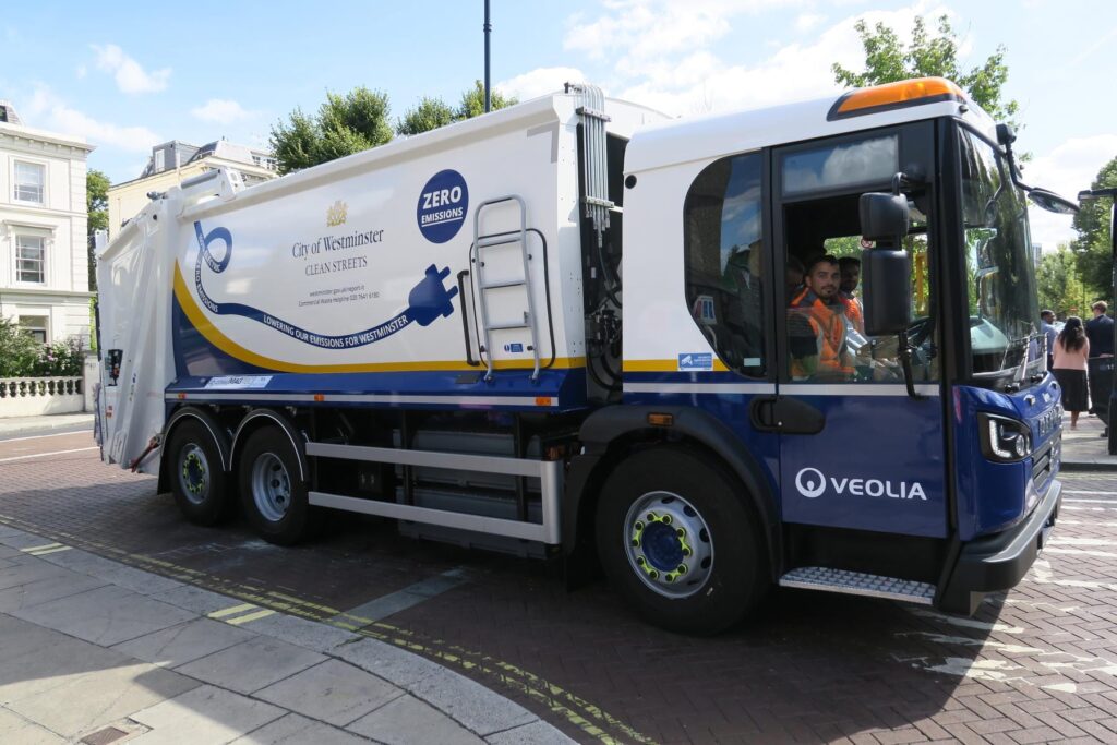 Electric refuse collection vehicles trailed in London CiTTi Magazine