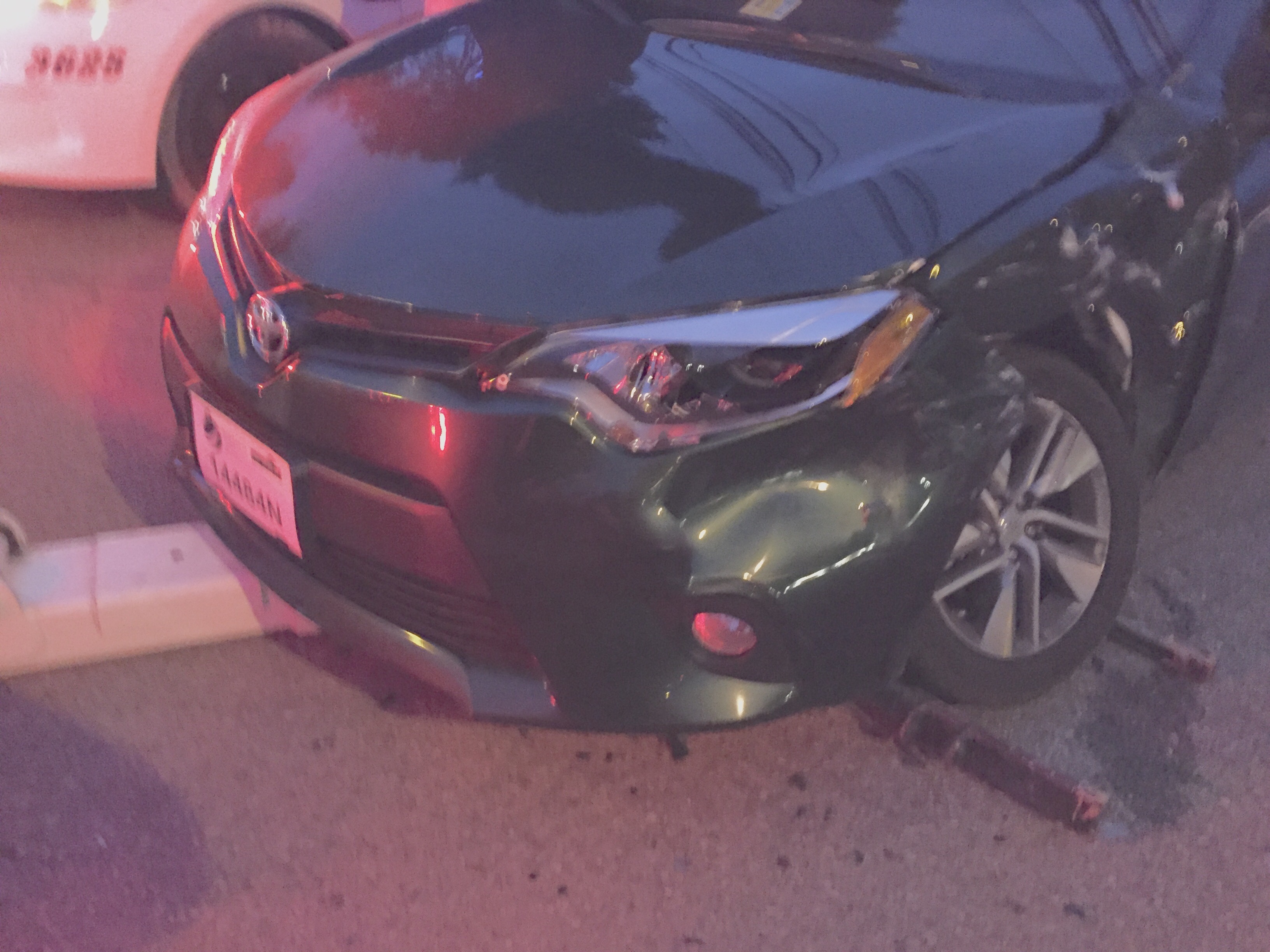 Car accident is it totaled? (insurance, 2015, air bag, SUV