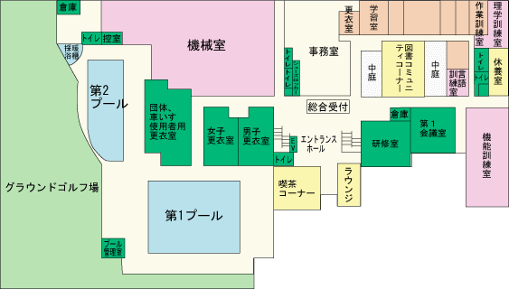 1F案内図