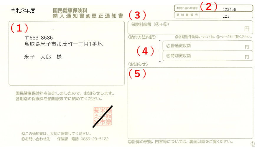 【1ページ】国民健康保険料の納付義務者や、納付方法が知りたいとき/米子市ホームページ