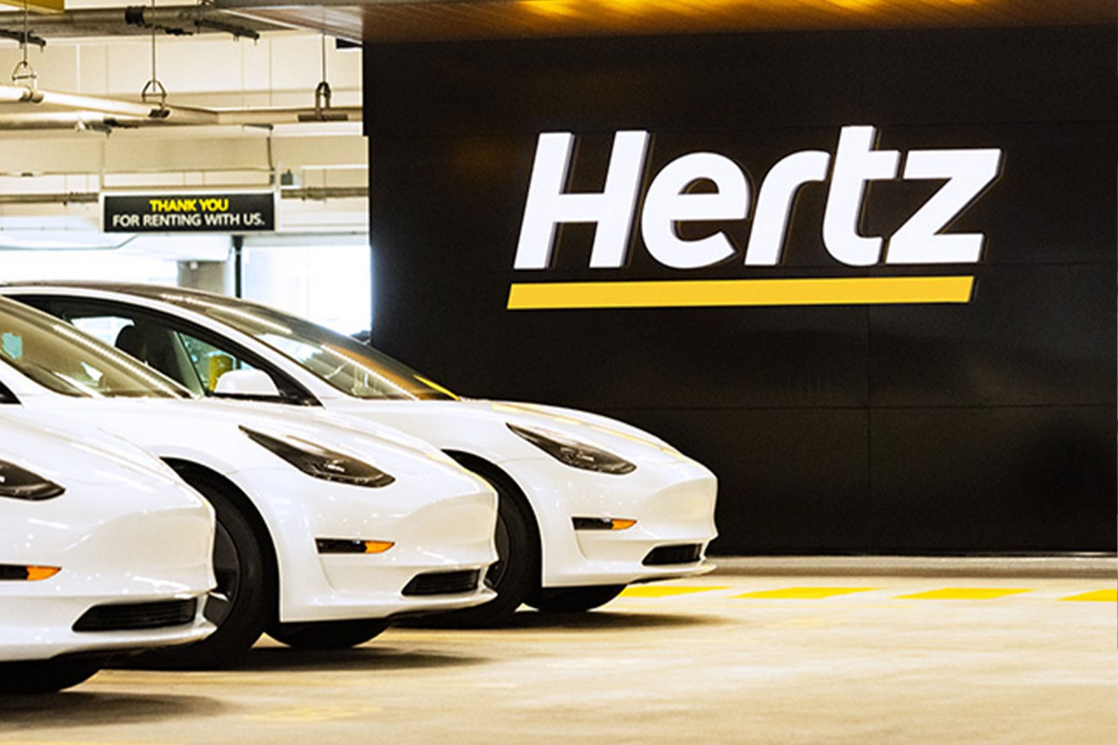 Tesla shares soar as Hertz places estimated 4.4bn order for 100,000