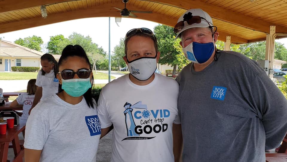 Children’s Harbor Celebrates National Volunteer Month with Publix and New York Life Insurance