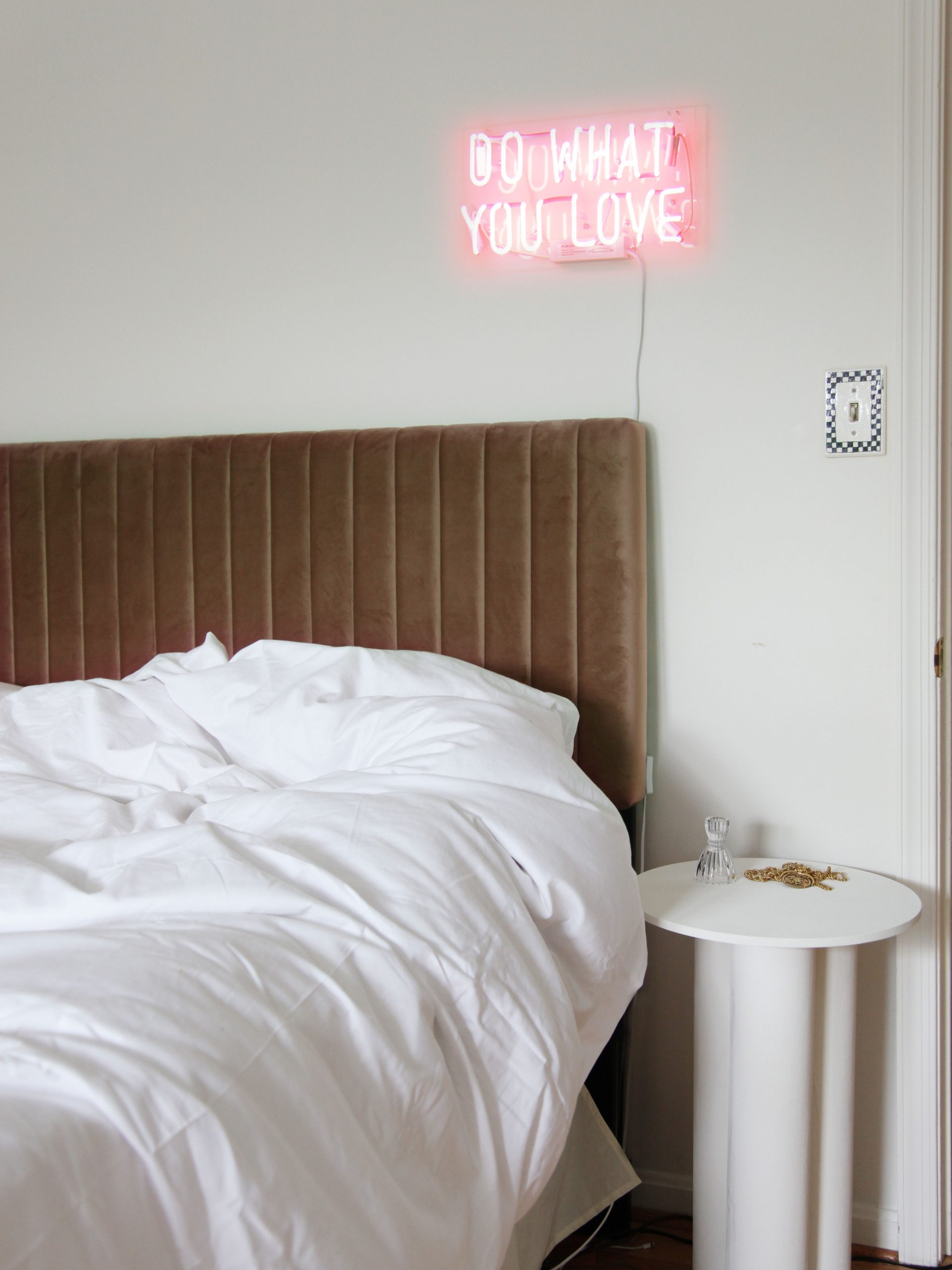 DIY a Fluted Side Table for under 100 City Chic Decor