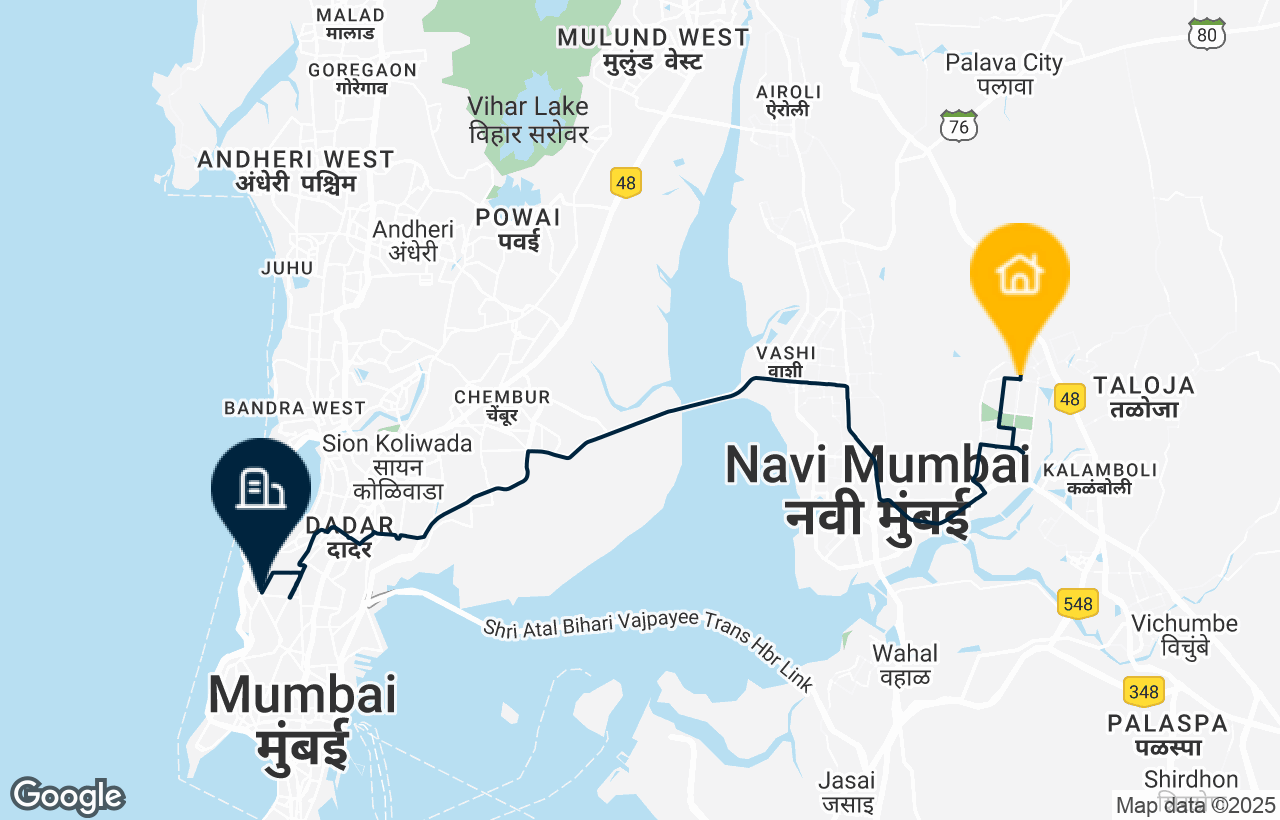 Cityflo Routes Mumbai